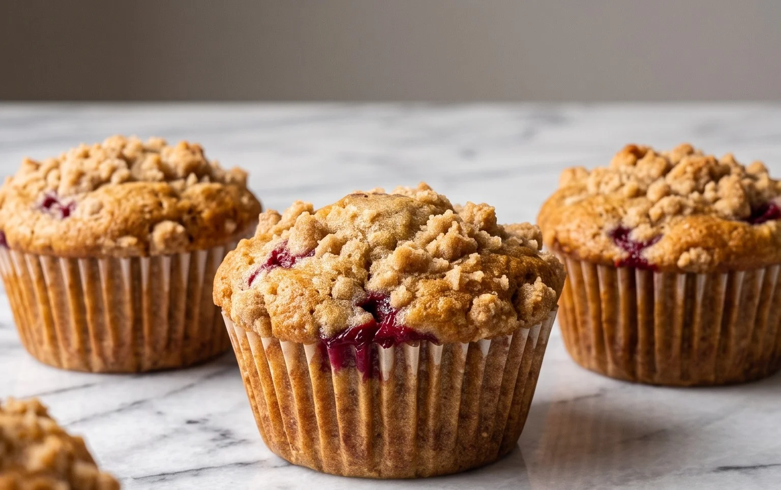 Muffins Sauce Canneberges Restes : Gâteau Café Délicieux